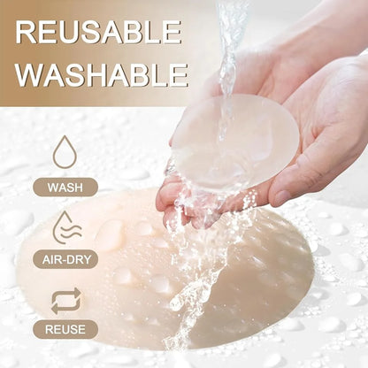 Paires Cache-Tétons en Silicone Adhésifs Invisibles Pétales Autocollants Réutilisables Soutien-Gorge Adhésif Couvre-Mamelons