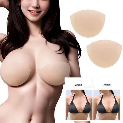 Cache tétons Lune avant et après